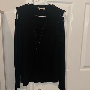 Gilded Intent Black Long Sleeve Shirt